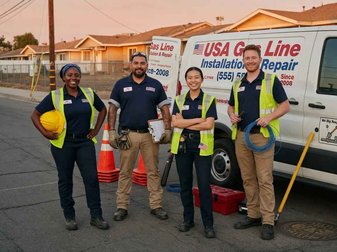 Gas Line Installation company in Rising Star, TX